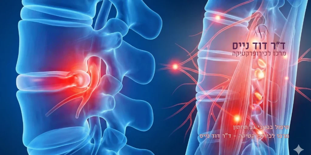 טיפול כירופרקט כאבי גב תחתון | דר דוד נייס